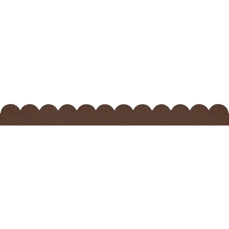 Primeur Flexi Curve Scallop Border Earth 5x10x120cm