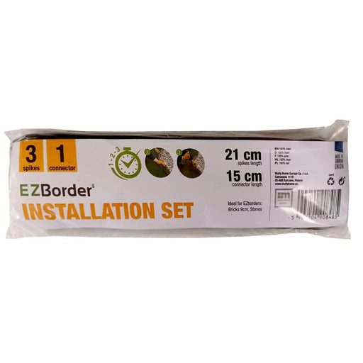 Primeur EZ Border Installation Set 9cm Grey