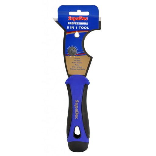 SupaDec Professional Soft Grip 5 in 1 Tool