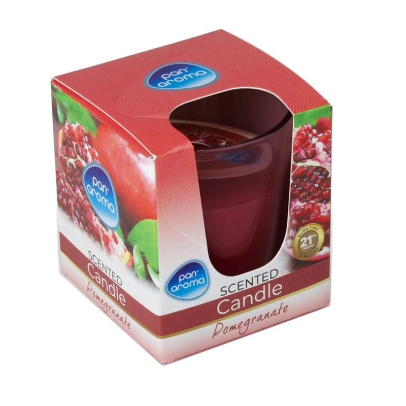 Pan Aroma Scented Candle 250g Pomegrante