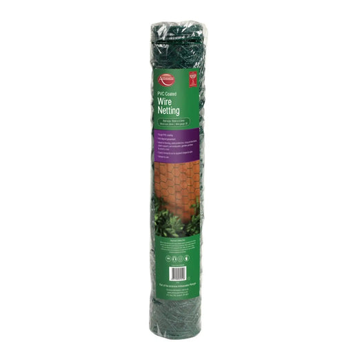 Ambassador PVC Coated Wire Netting 50mm x 10m x 0.5m