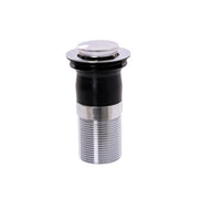 Top Fix Unslotted Basin Waste Chrome