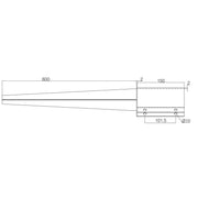 Picardy Bolt Grip Spike 75 x 75 x 600mm