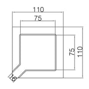 Picardy Bolt Grip Spike 75 x 75 x 600mm