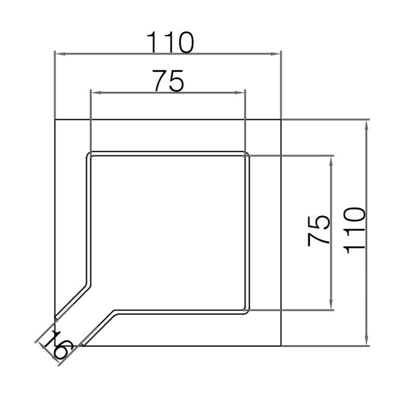 Picardy Bolt Grip Spike 75 x 75 x 600mm