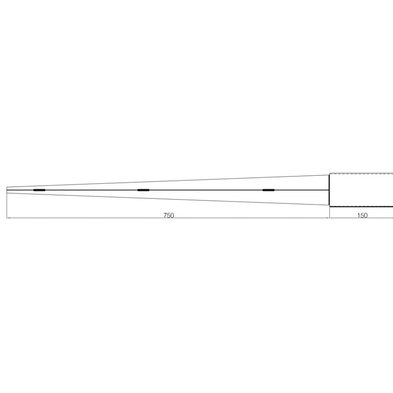 Picardy Fence Grip Spike 75 x 75 x 750mm