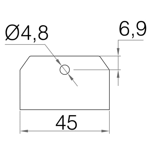 Picardy Fence Clip 41mm