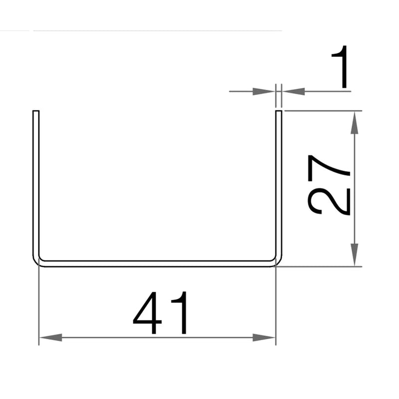 Picardy Fence Clip 41mm
