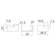 Picardy Fence Clip 52mm