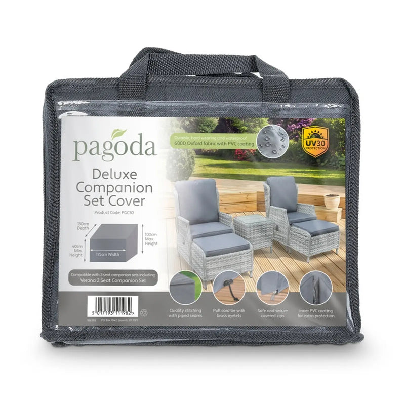 Pagoda Deluxe Companion Set Cover 175 x 100 x 130cm