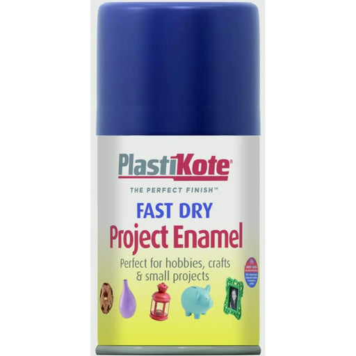 PlastiKote Fast Dry Enamel Aerosol Paint Night Blue - 100ml