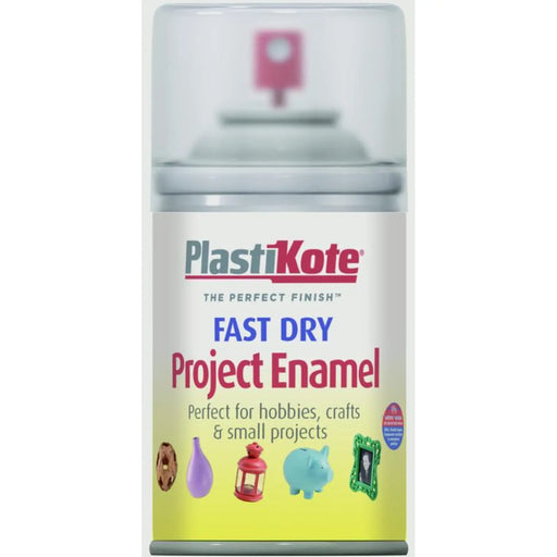 PlastiKote Fast Dry Enamel Aerosol Paint Clear - 100ml