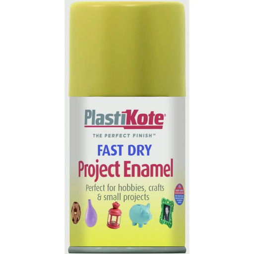 PlastiKote Fast Dry Enamel Aerosol Paint Antique Gold - 100ml