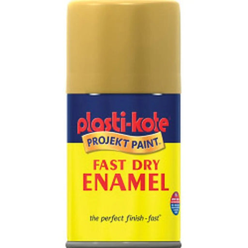 PlastiKote Fast Dry Enamel Aerosol Paint Creme De La Creme - 100ml