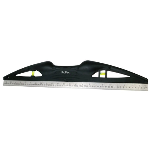 ProDec Trimming Edge Stainless Steel Ruler 24"