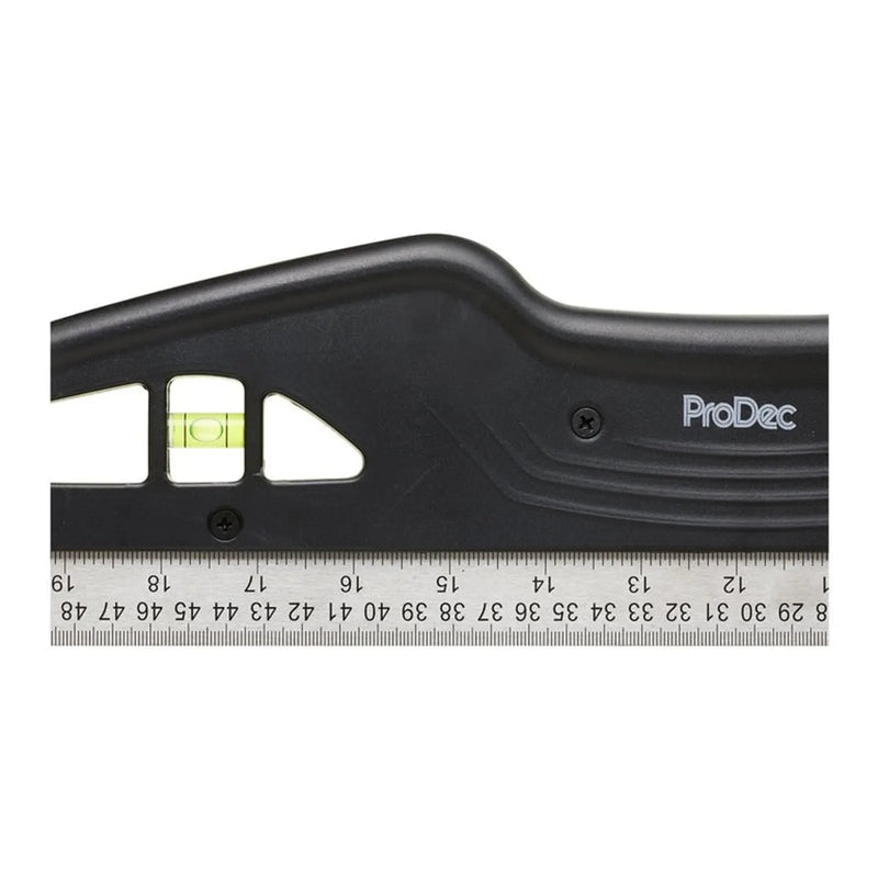 ProDec Trimming Edge Stainless Steel Ruler 24"