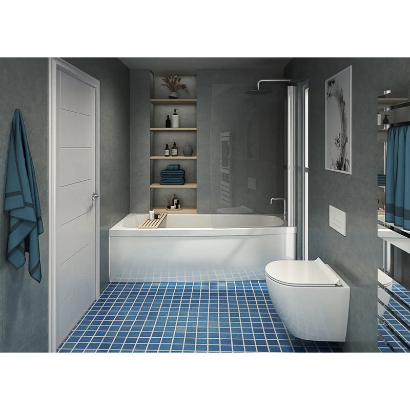 Perform Panel Bathroom & Shower Panel 2400mm x 1180mm Stratus Marble