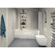 Perform Panel Bathroom & Shower Panel 2400mm x 1180mm Stratus Marble