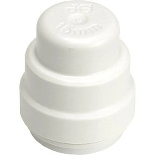 JG Speedfit Stop End 10mm  - White - Pack of 10