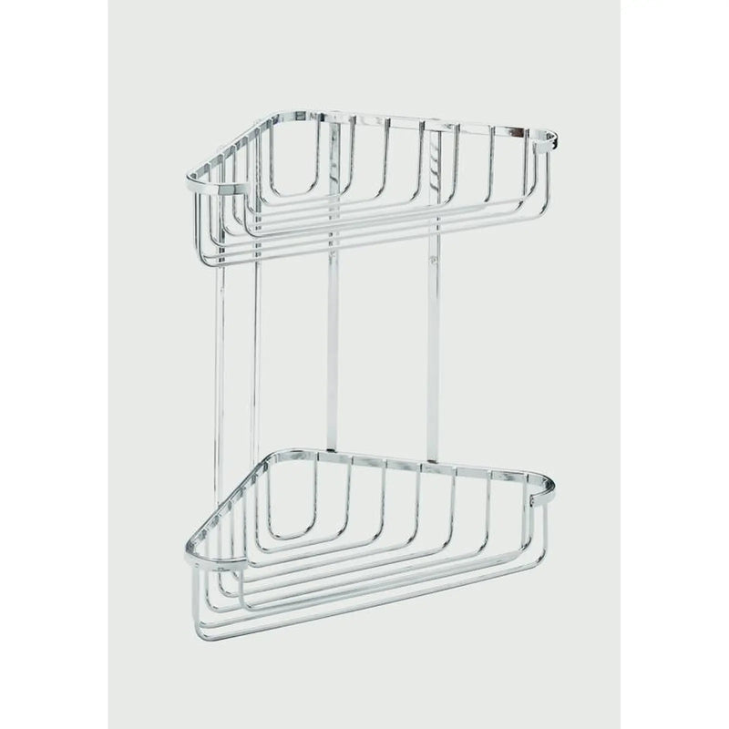 Croydex 2 Tier Corner Basket Large