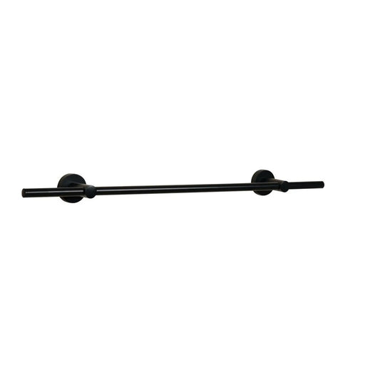 Croydex Flexi Fix Matt Black Epsom Towel Rail