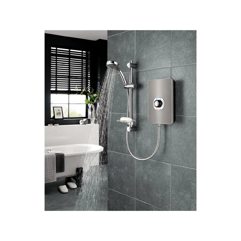 Triton Collection II 9.5kw Electric Shower Gun Metal