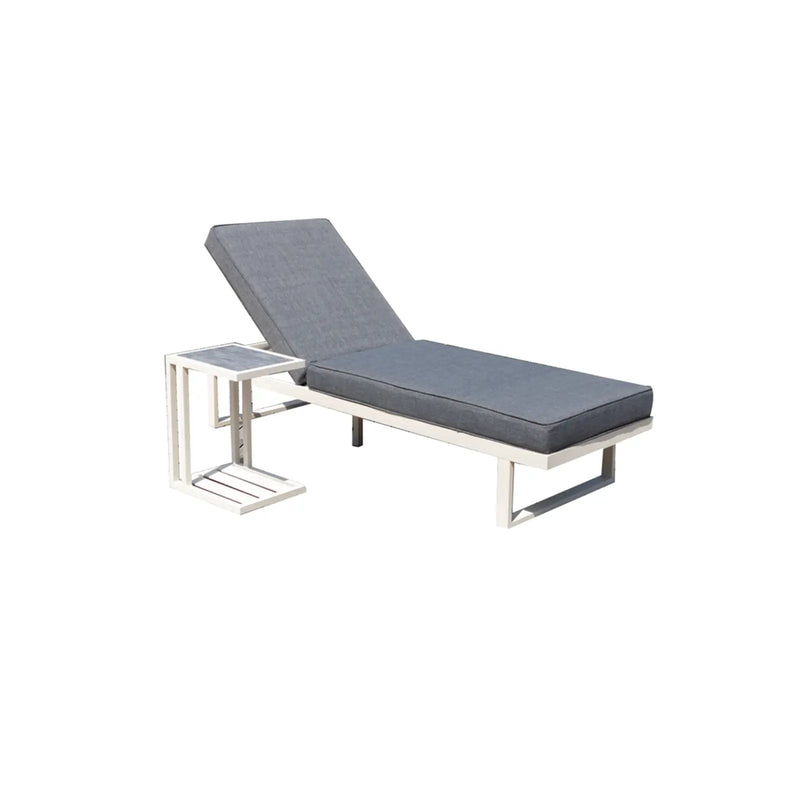 Pagoda Rella Sun Lounger & Side Table