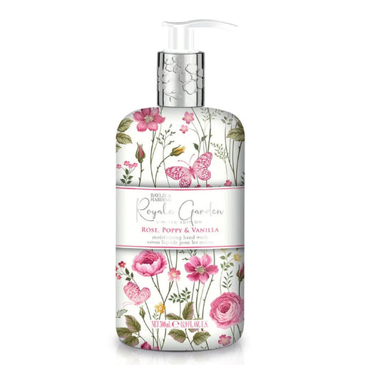 Stax Baylis & Harding Hand Wash 500ml Rose, Poppy & Vanilla