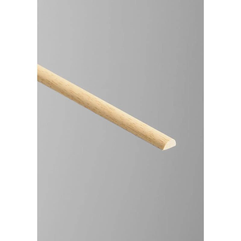 Cheshire Mouldings Half Round Light Hardwood 6 x 18mm x 2.4m