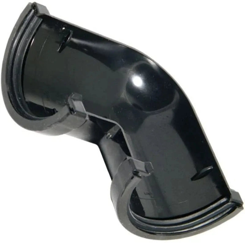 Kayflow Rainwater 90° Round Angle Black 112mm