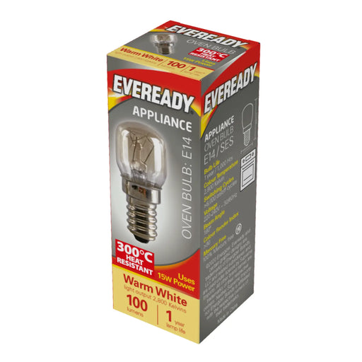 Eveready Oven Lamp Pack 10 15w SES