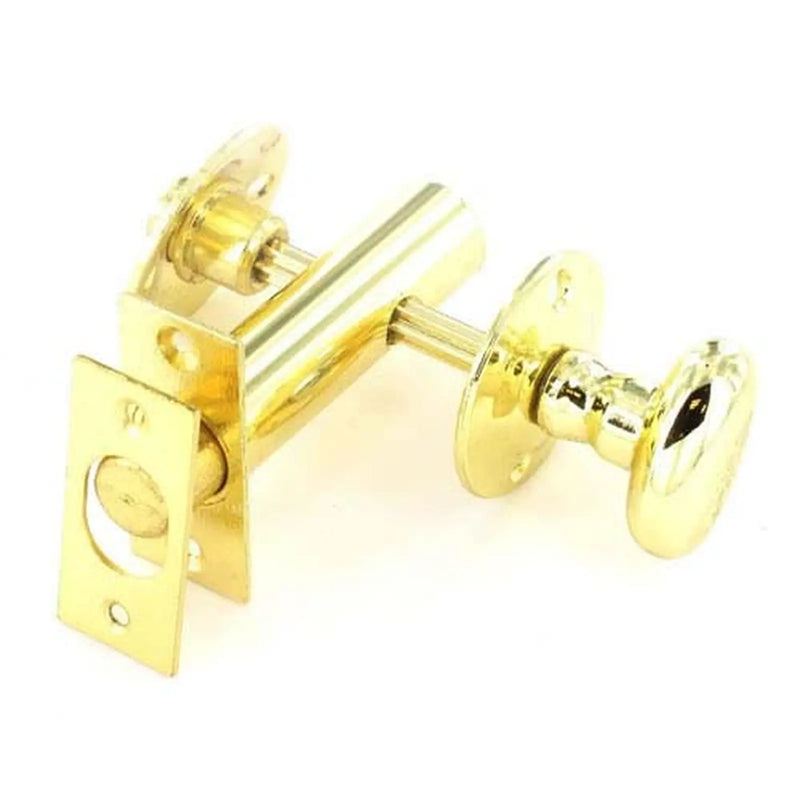 Securit Thumbturn Security Bolt & Release Brass (1 Set) 60mm - Pack of 5