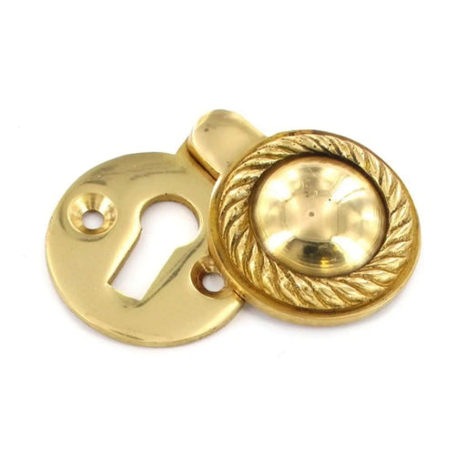 Securit Georgian Escutcheon Covered 35mm - Pack of 5