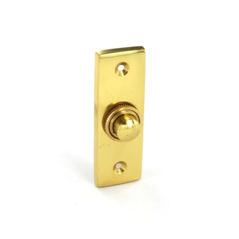 Securit Victorian Bell Push Oblong 75mm - Pack of 5