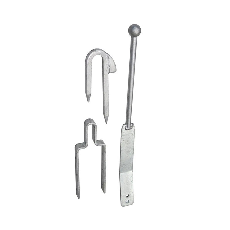 Securit Spring Gate Latch Set For Gate 3"/ 600mm - Pack of 1