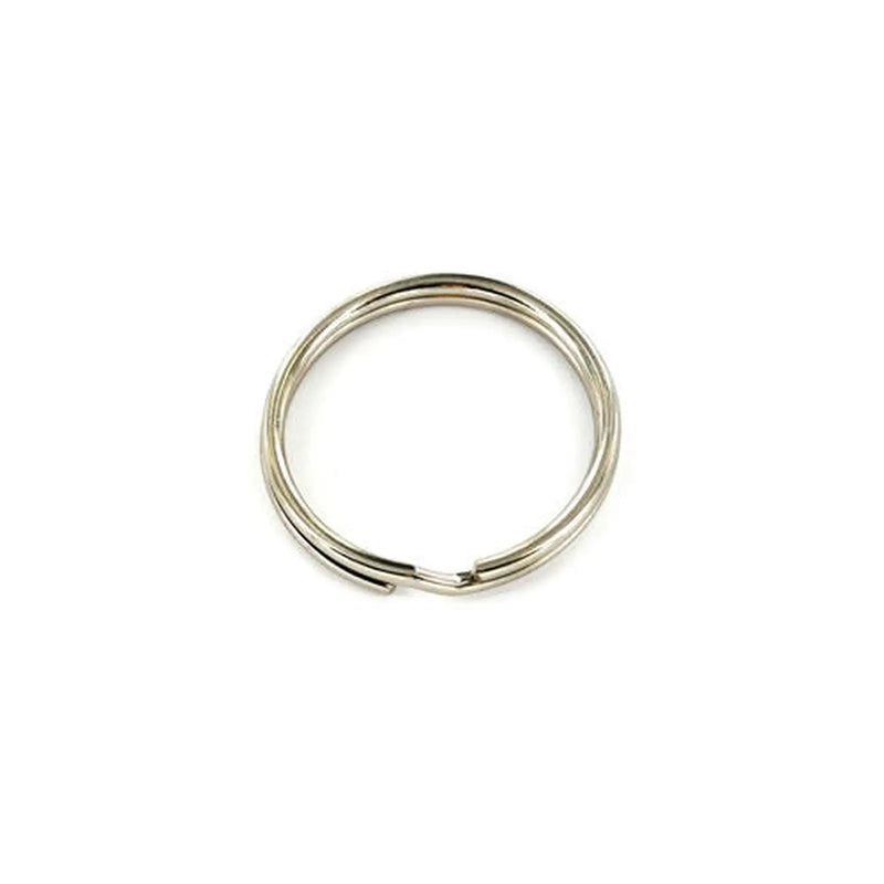 Securit Split ring steel nickel plated 25mm, Pack of 10 - only available by special order