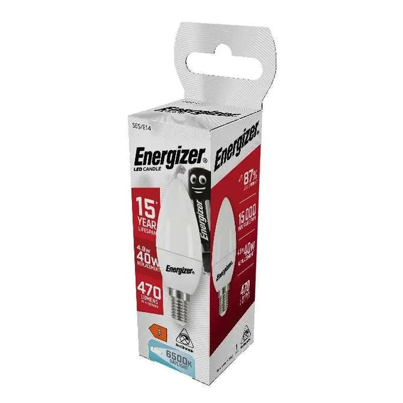 Energizer LED Candle SES E14 6500k Daylight 4.9w
