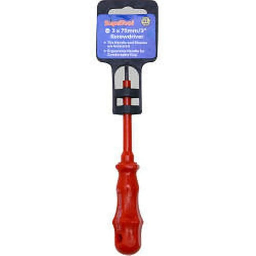 SupaTool Electrical Screwdrivers 75mm x Slotted