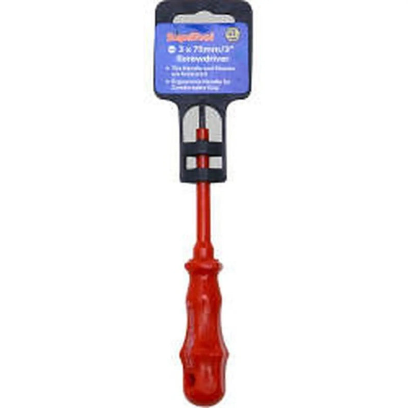SupaTool Electrical Screwdrivers 75mm x Slotted