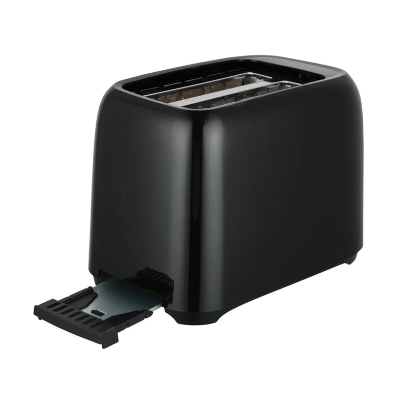 Daewoo Plastic Toaster 2 Slice Black