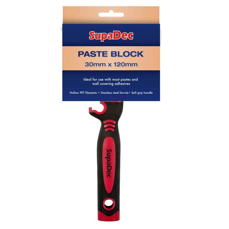 SupaDec Paste Block Brush 30mm x 120mm