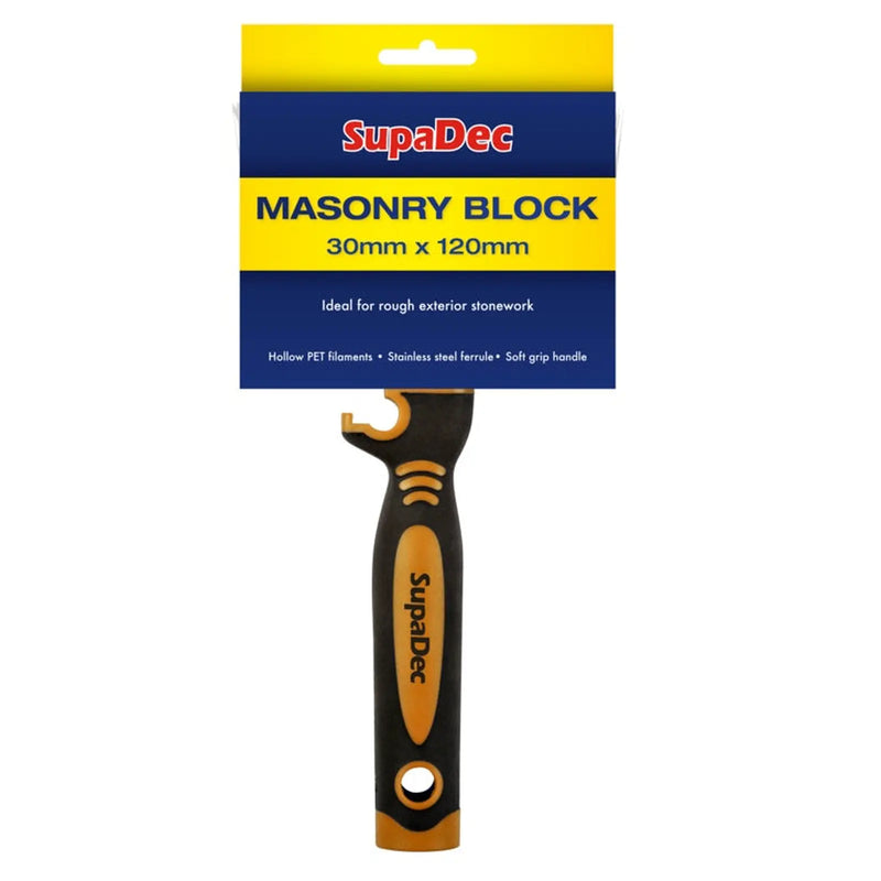 SupaDec Masonry Block Brush 30mm x 120mm
