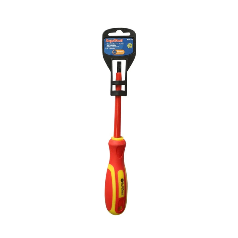 SupaTool Electrical Slotted Screwdriver 100mm