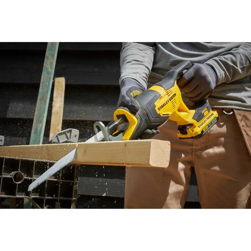 Stanley V20 Brushed Reciprocating Saw Kit 18v