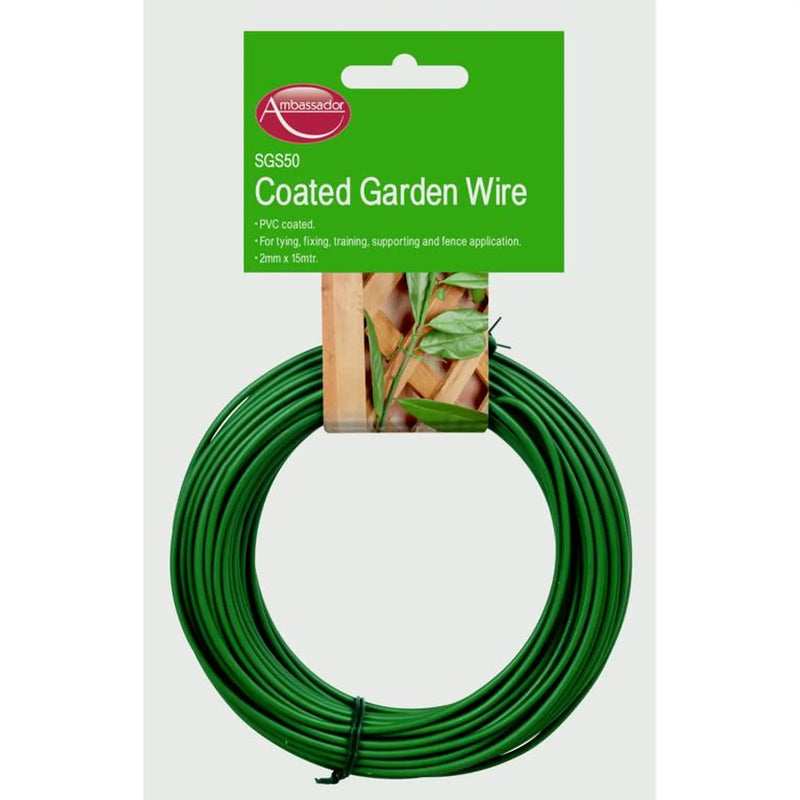 Ambassador PVC Coated Wire 2mm x 30m