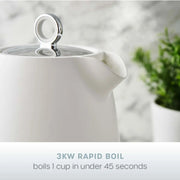 Swan Serenity Kettle White 1.7L