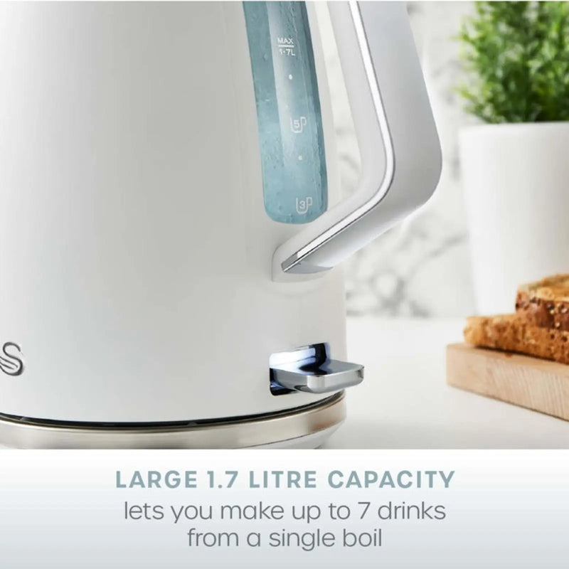 Swan Serenity Kettle White 1.7L