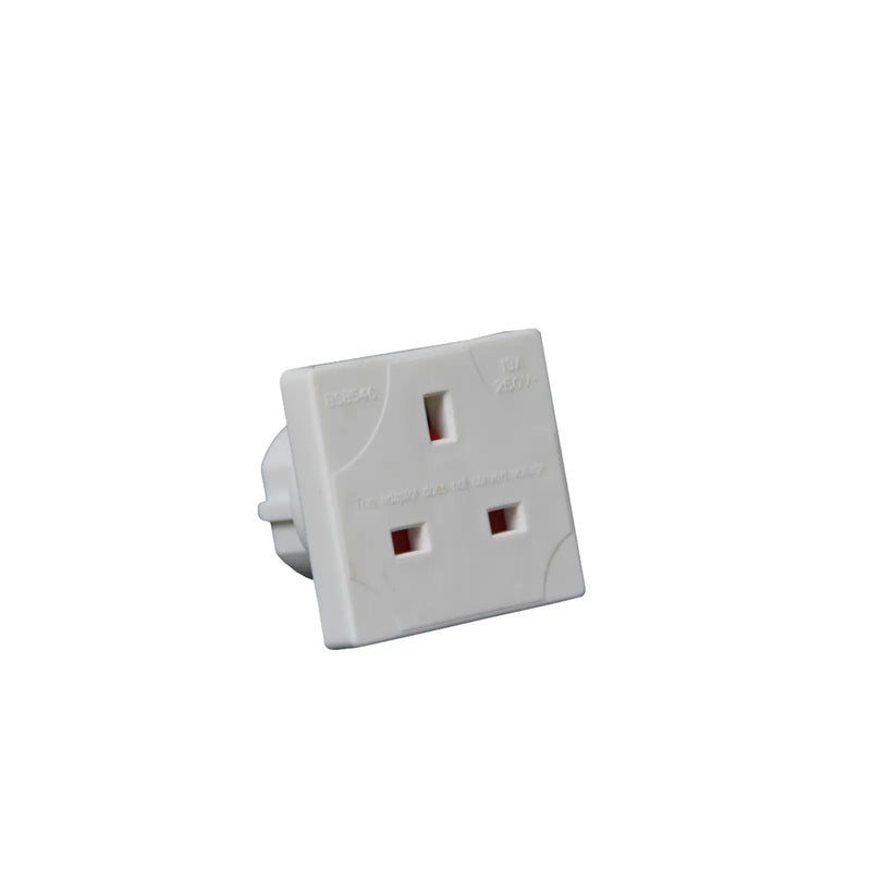 Securlec Travel Adaptor for UK Visitors to Europe 13A 250V