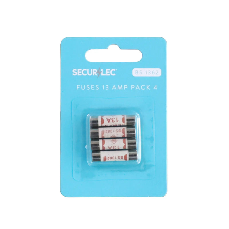 Securlec 13A Fuses Pack 4