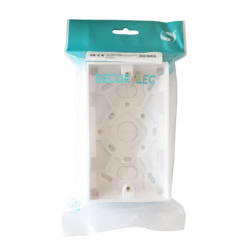 Securlec Double Pattress Box 25mm